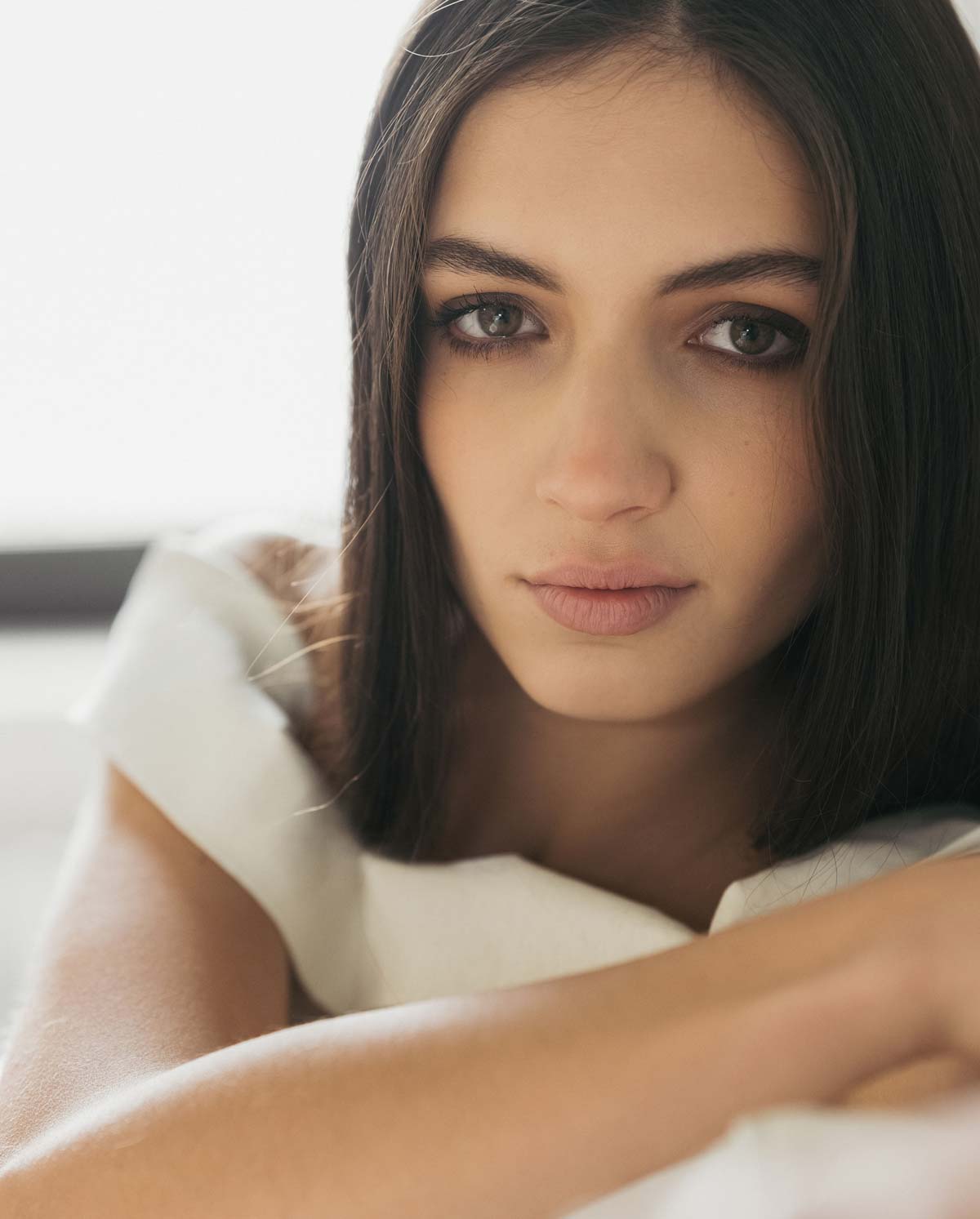 Sora Schwarzer – Runway Model Berlin, langes braunes Haar – CM Models