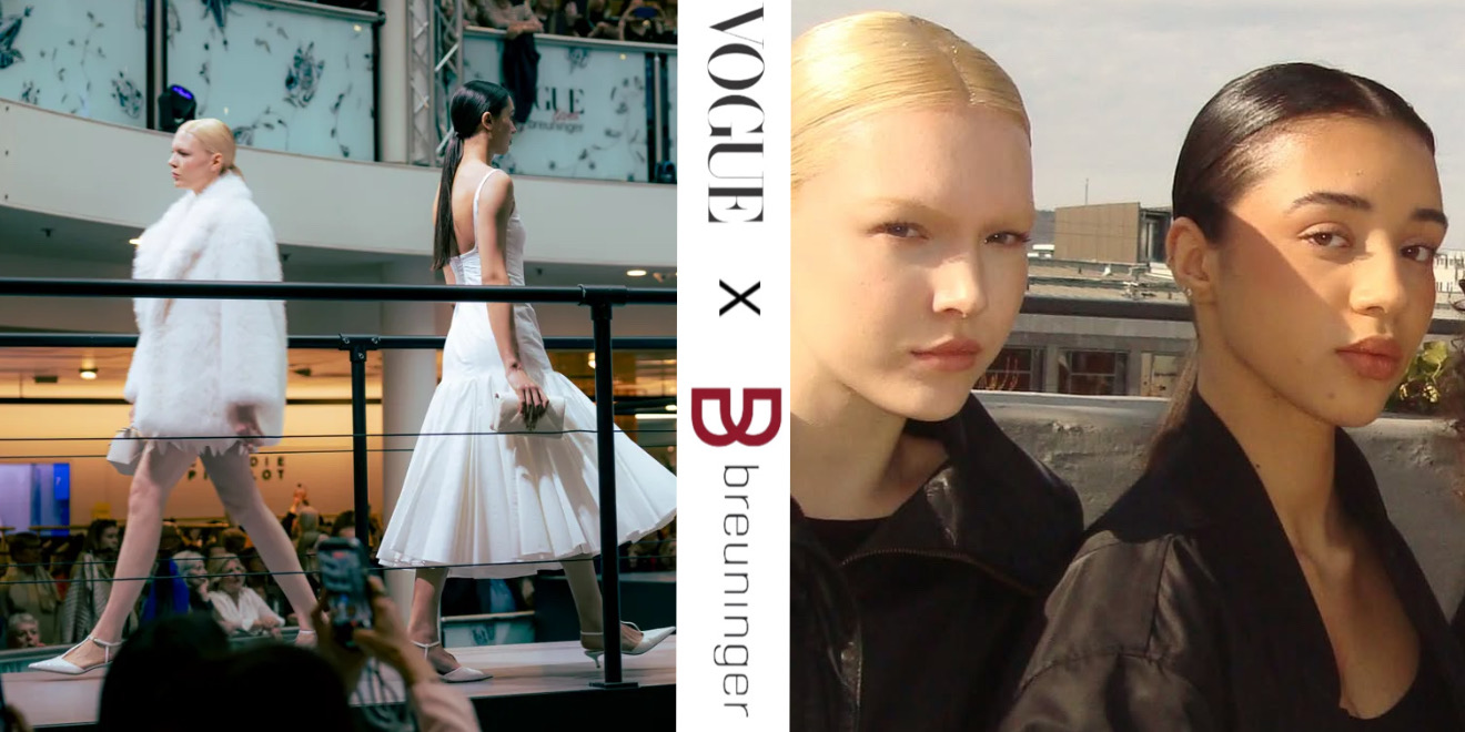 Catwalkdebuut: Ariane en Luisa voor Vogue x Breuninger
